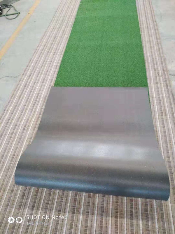 PU Foam Backing Artificial grass for gym sledding